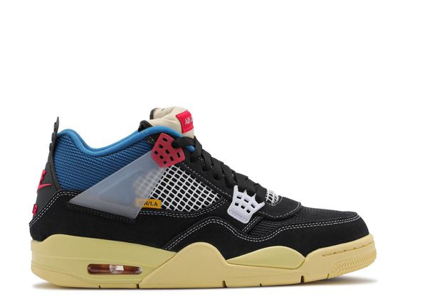 Union LA x Jordan 4 Retro Off Noir – лимитирани маратонки с премиум кожа и елегантен тъмен дизайн