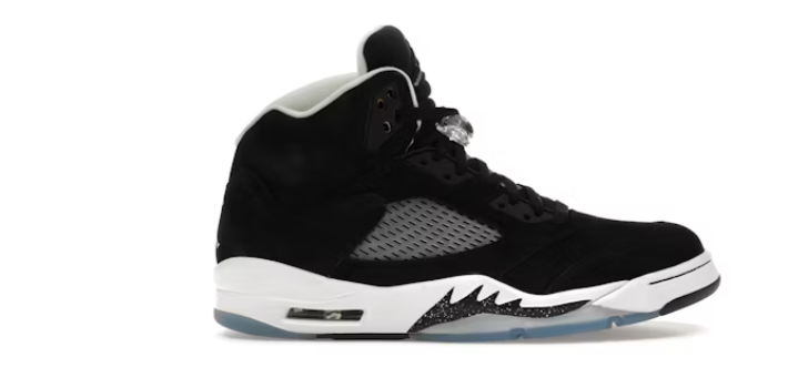 J*rdan  5 Retro Oreo обувки черно бяло