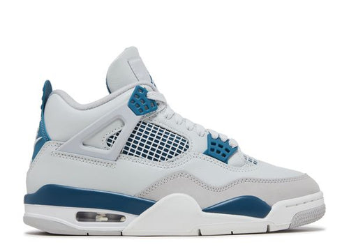 Jordan 4 Retro Military Blue – лимитирани маратонки с премиум кожа и сини акценти