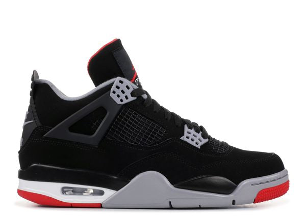 Jordan 4 Retro OG Bred 2019 унисекс маратонки червена и черна кожа