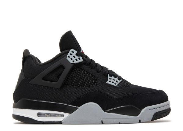 Jordan 4 Retro SE Black Canvas – лимитирани маратонки с премиум Canvas и елегантен черен дизайн
