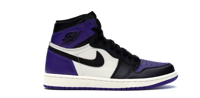 jordan 1 retro high court purple кецове sole space