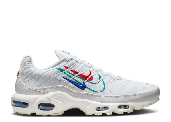 Nike Air Max Plus Multi-Swoosh White - маратонки с TN Air и свеж графичен дизайн