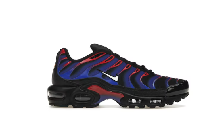 nike air max plus spider-man кецове sole space