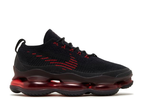 Nike Air Max Scorpion Flyknit Bred - черно-червени маратонки с TN Air и Flyknit дизайн