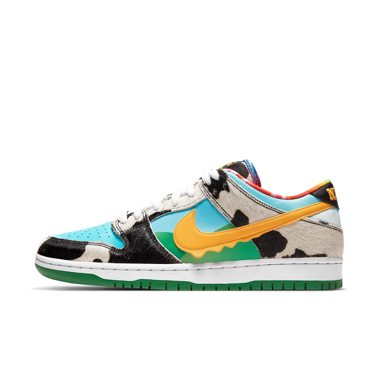 Nike SB Dunk Low Ben & Jerry's Chunky Dunky маратонки лимитирани цветни кожа и текстил
