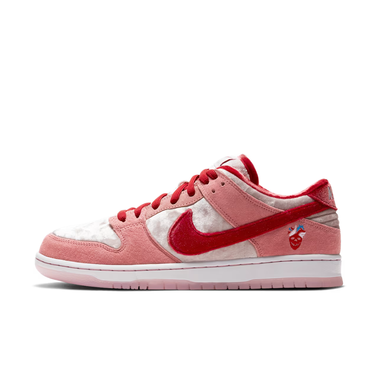 Nike SB Dunk Low StrangeLove маратонки лимитирани червени и розови кожа
