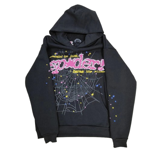 SP5DER Hoodie суитчър Young Thug streetwear паяк лого