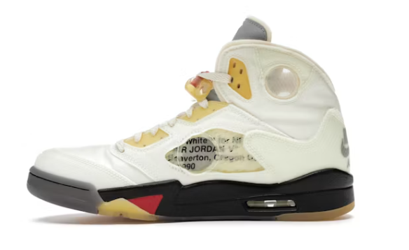 J*rdan 5 Retro Off-White Sail