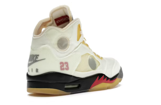 J*rdan 5 Retro Off-White Sail