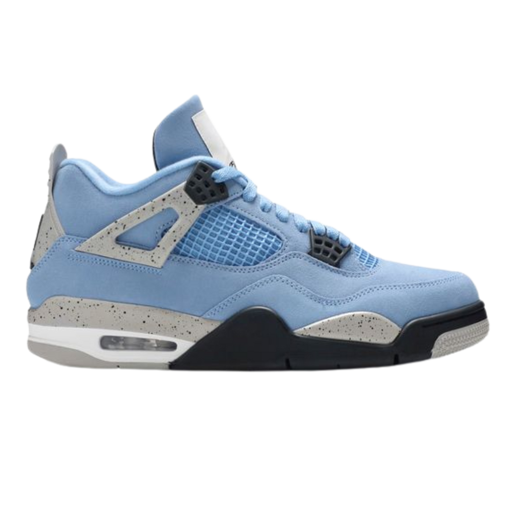Air J0RDAN 4 “UNC” – Премиум Мъжки Маратонки в University Blue
