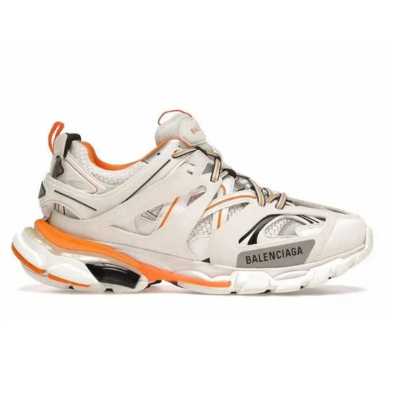 Balenciaga Track Mesh 'White/Orange'