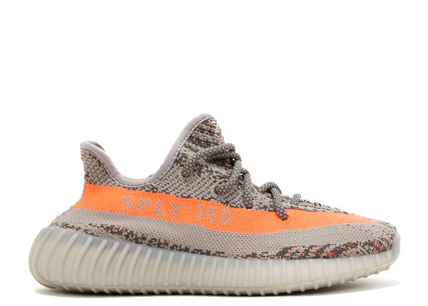 YZY Boost 350 V2 Beluga маратонки сиви луксозни Primeknit
