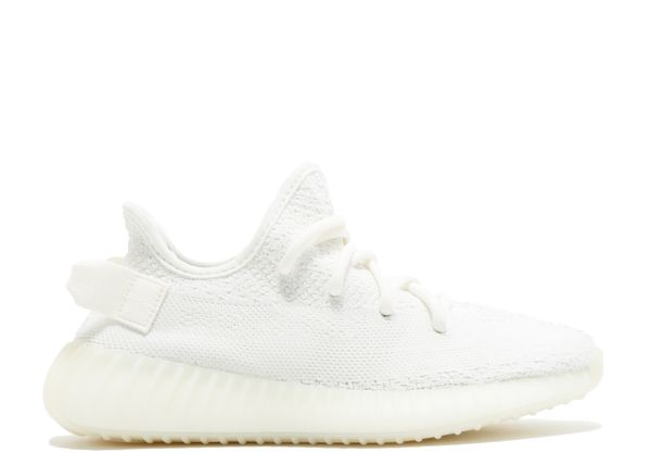 YZY Boost 350 V2 Cream White Triple White маратонки бели Primeknit