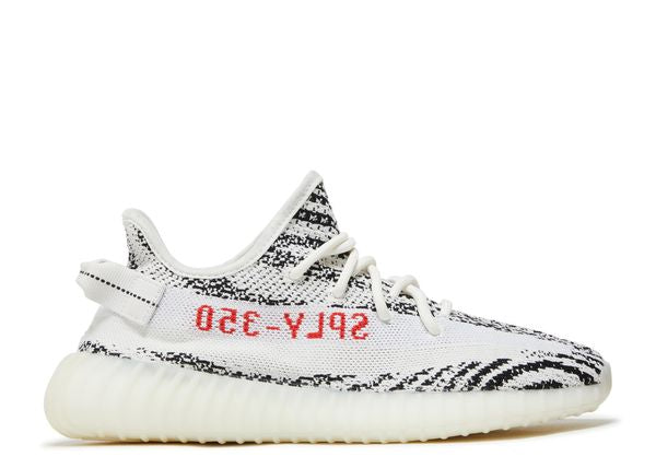 YZY Boost 350 V2 Zebra маратонки черно-бели луксозни Primeknit