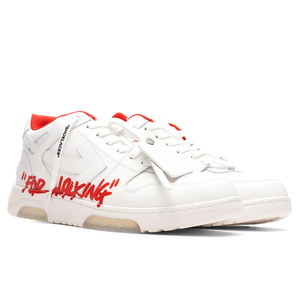 Off-White Out of Office 'For Walking - White Red'