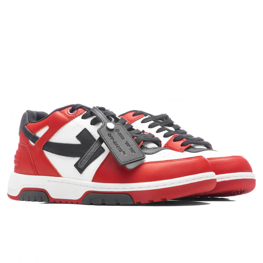 Off-White Off-White Out of Office Low 'Red White Black'
