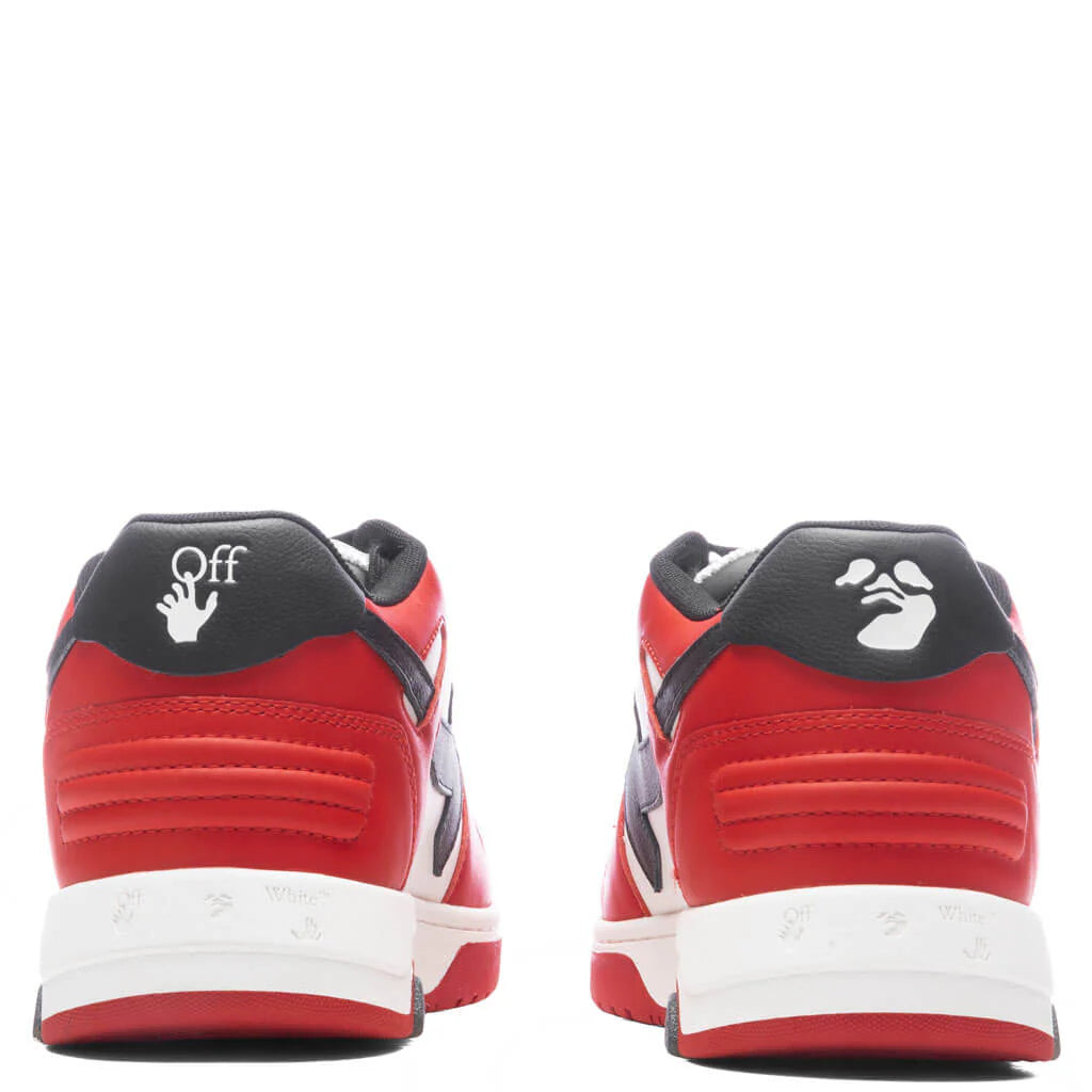 Off-White Off-White Out of Office Low 'Red White Black'