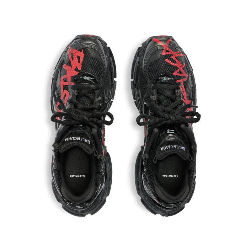BA RUNNER 'GRAFFITI' Black